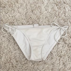 white bathing suit bottom
